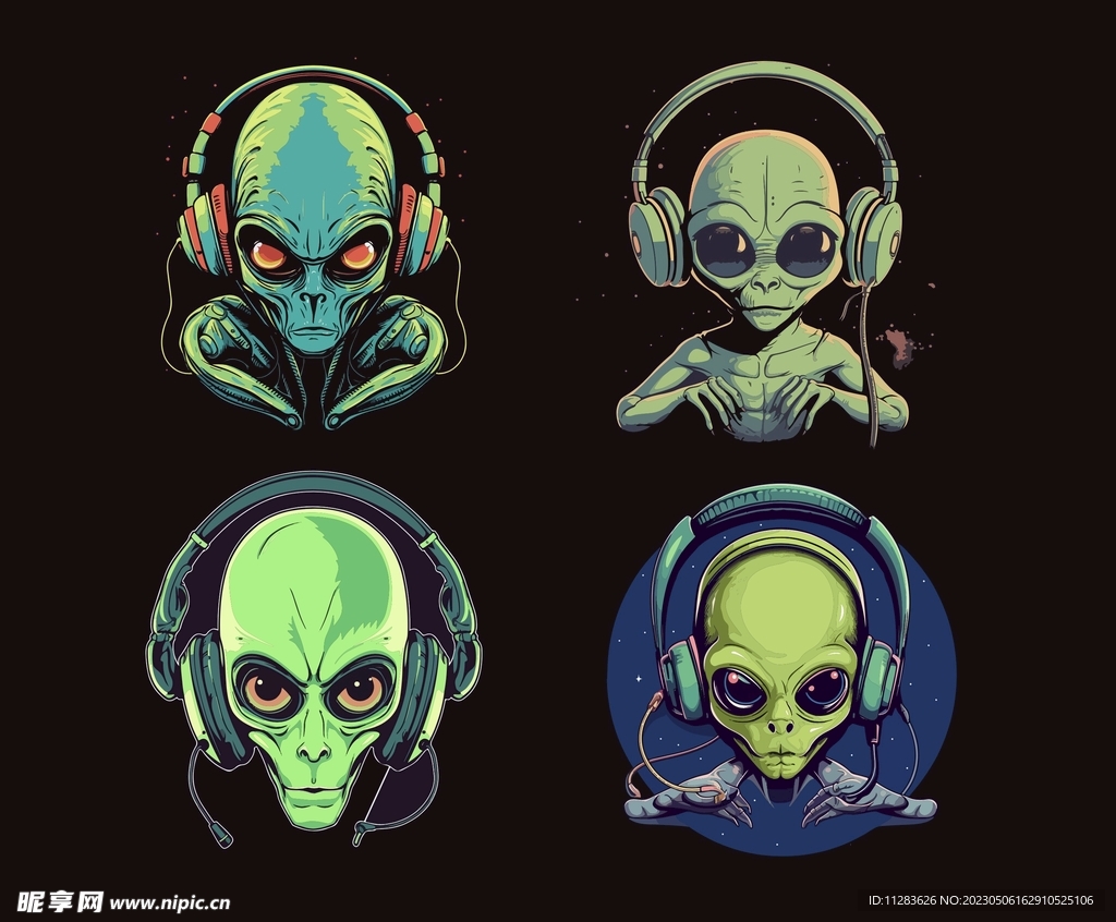 外星人插画