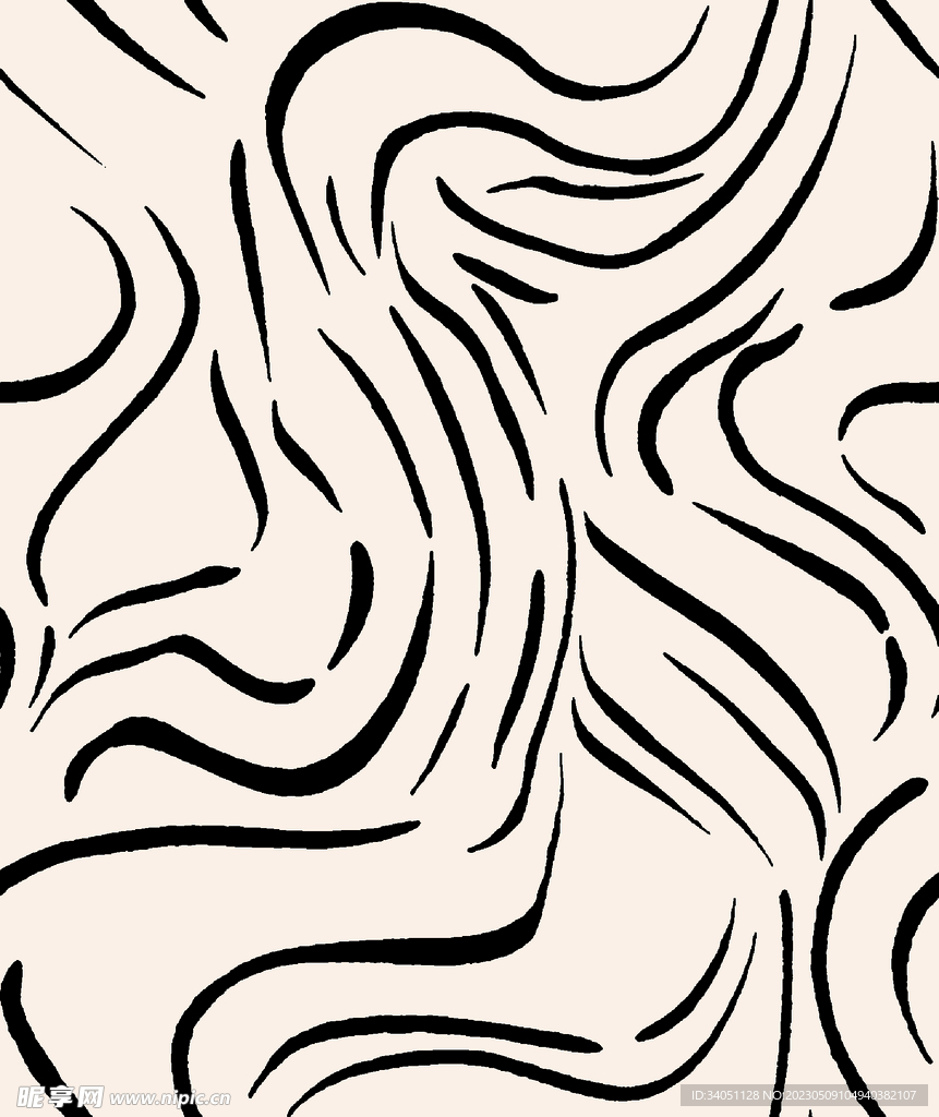 矢量 色块 线条