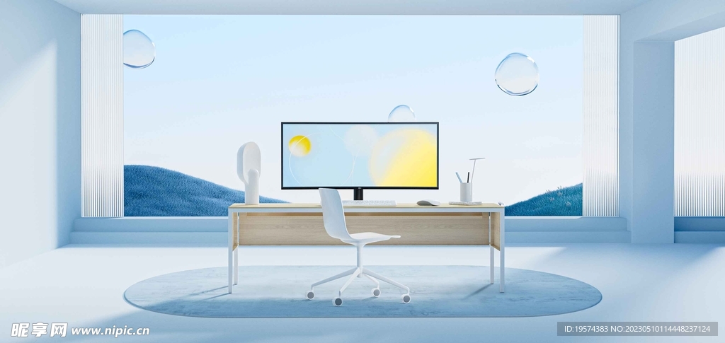 C4D模型室内