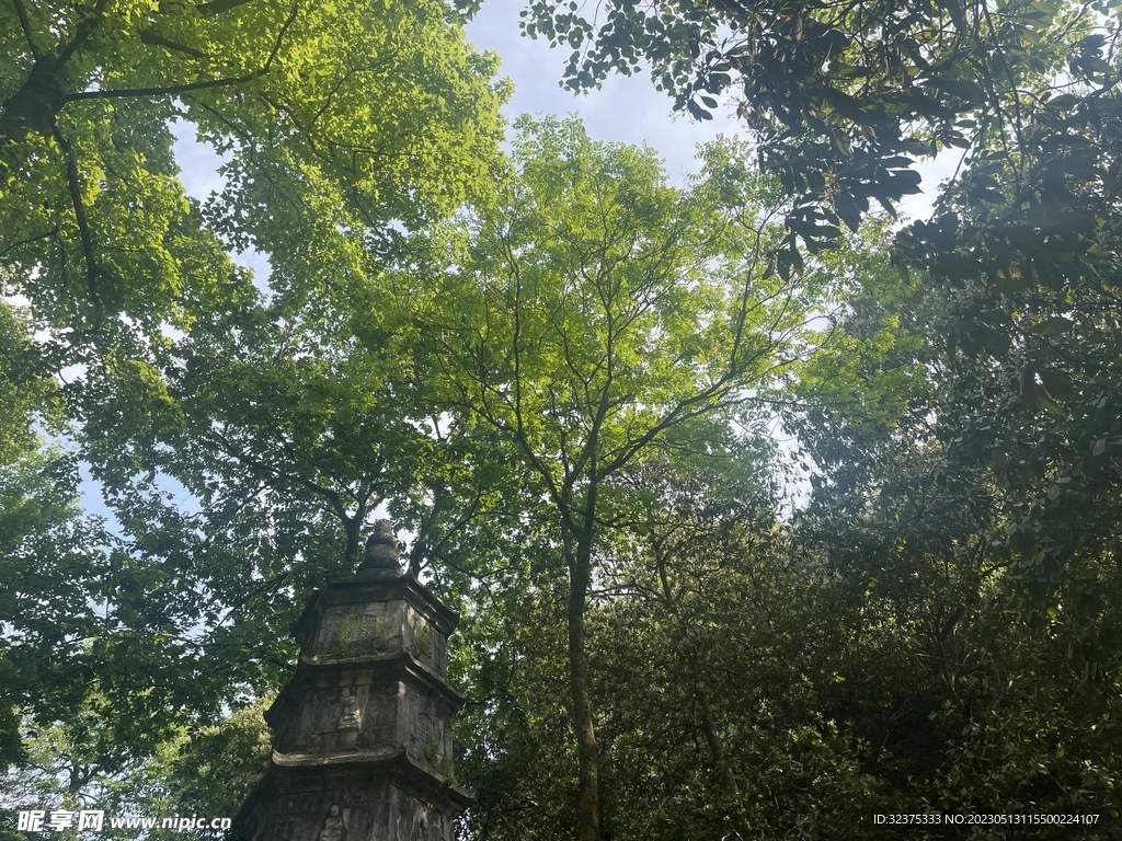 灵隐寺风景