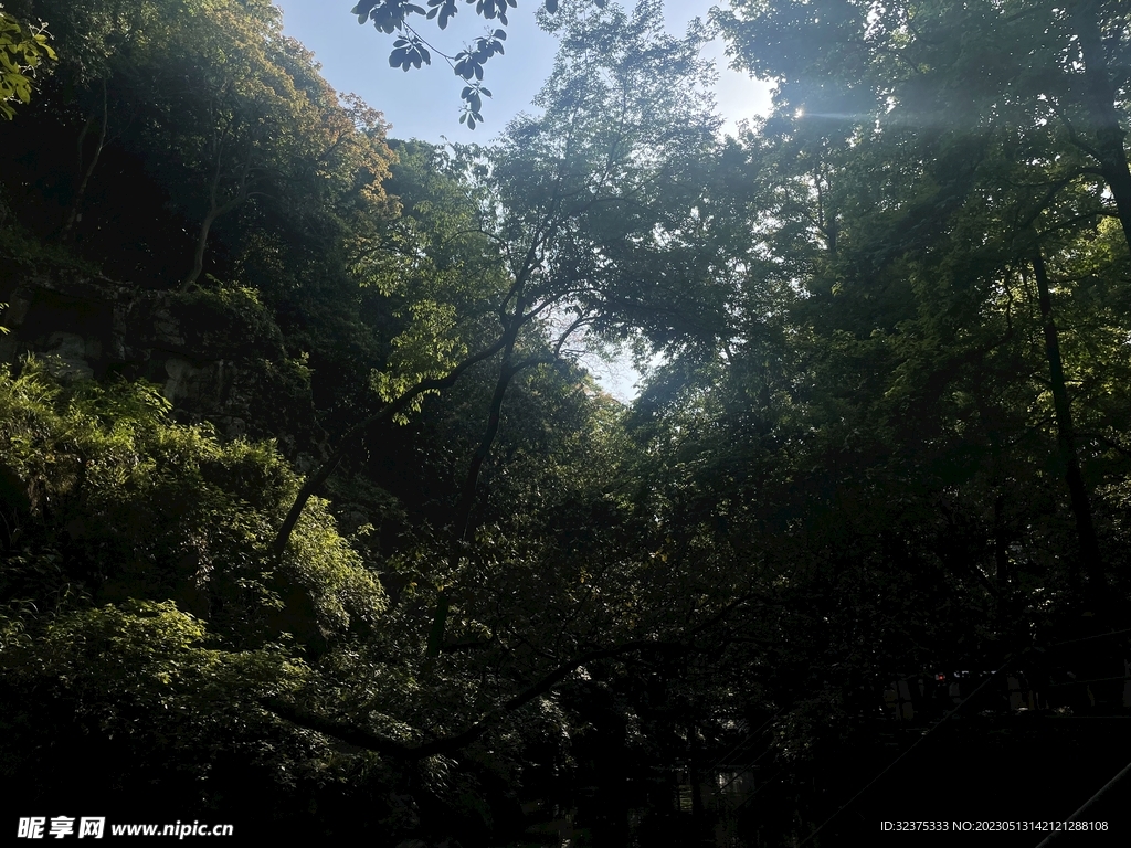 灵隐寺自然风景