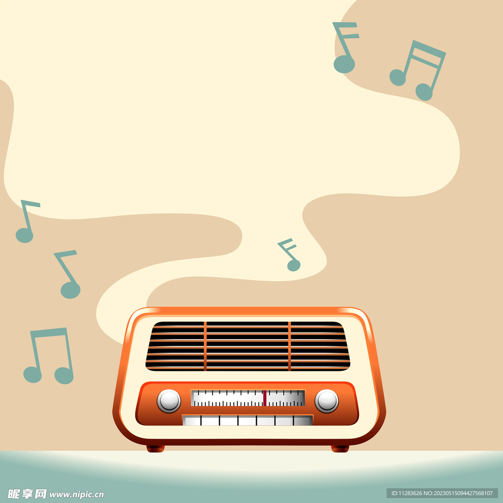 卡通收音机