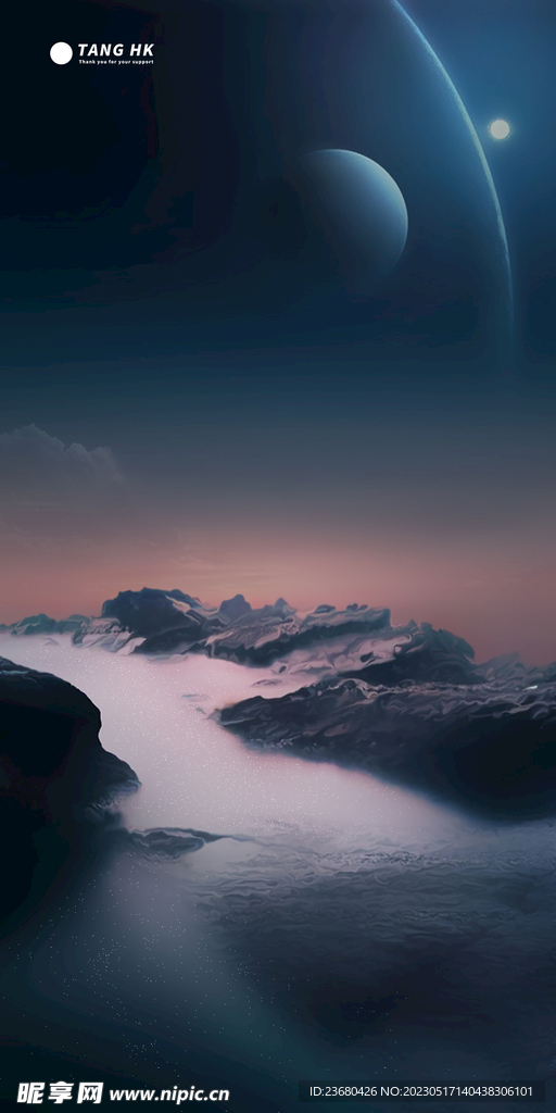 炫酷星际背景