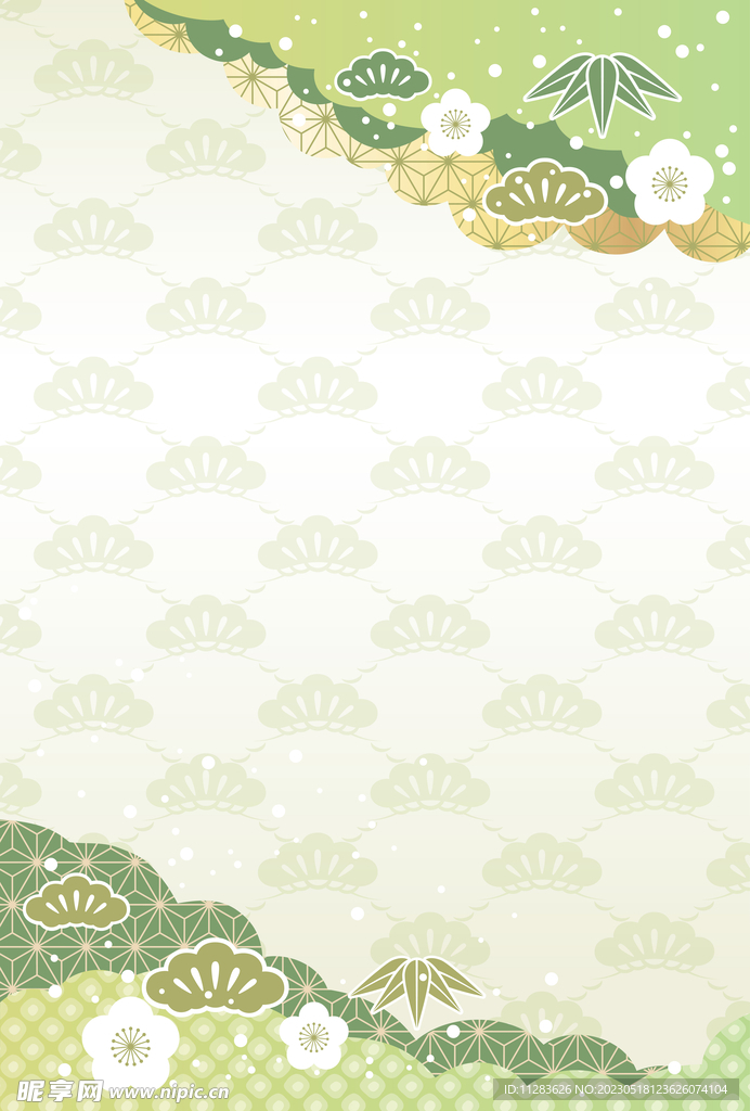 日式清新背景