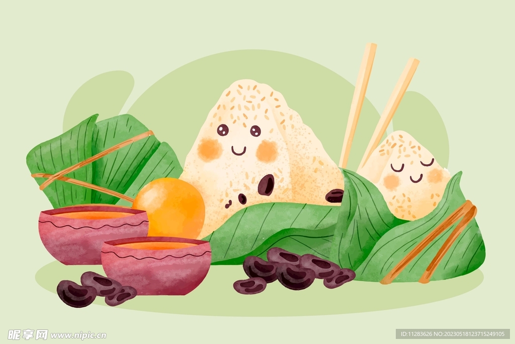 粽子插画