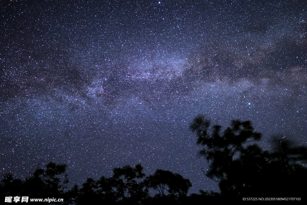 繁星星空