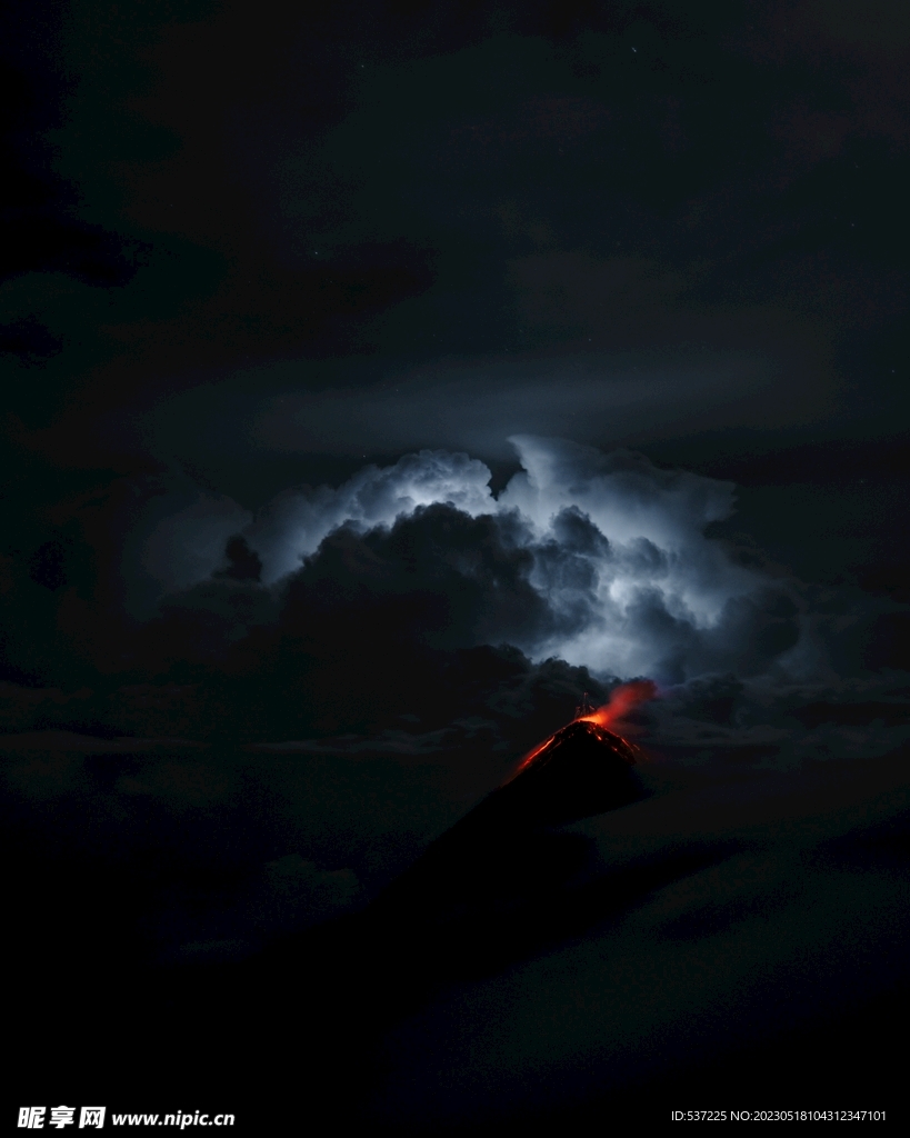 火山与星云