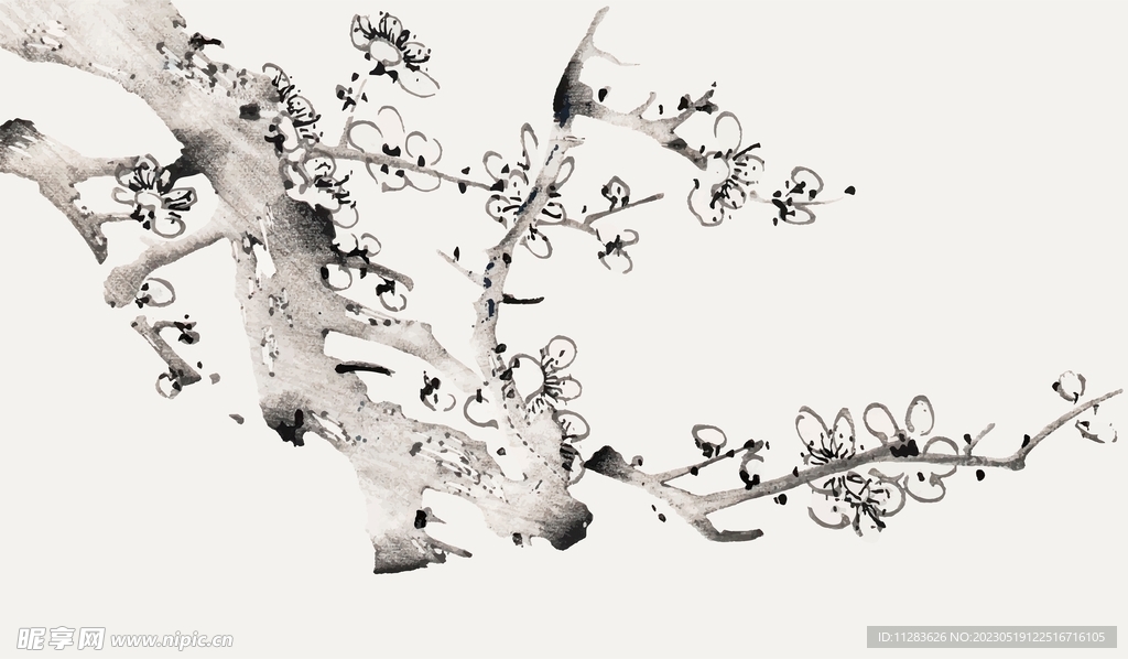 国画植物素材