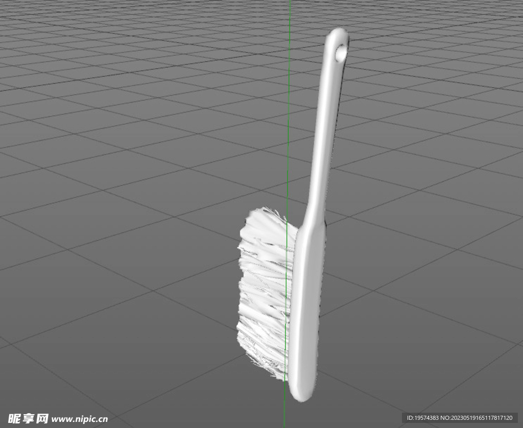  C4D模型 刷子