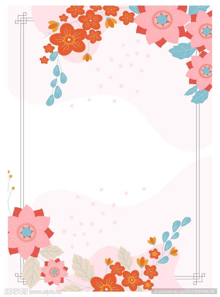  花朵背景