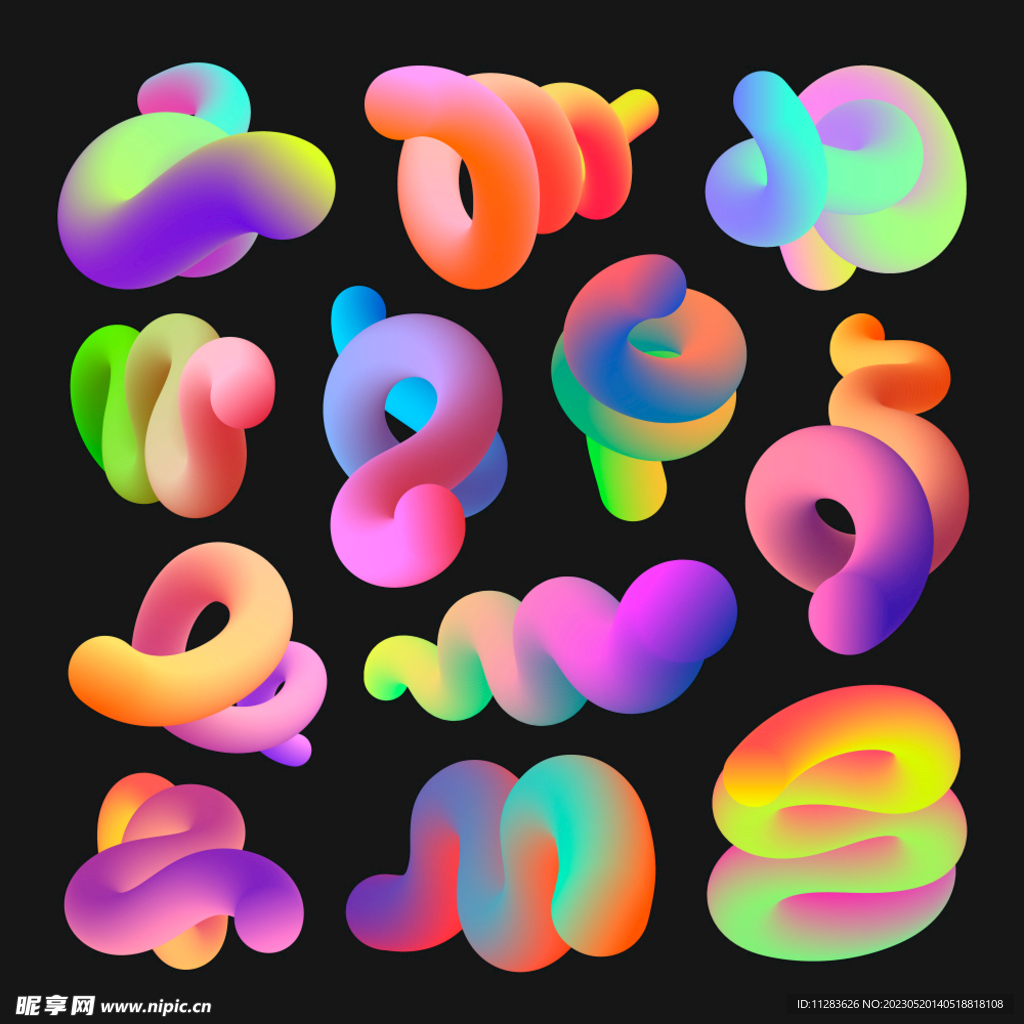 3D流体装饰