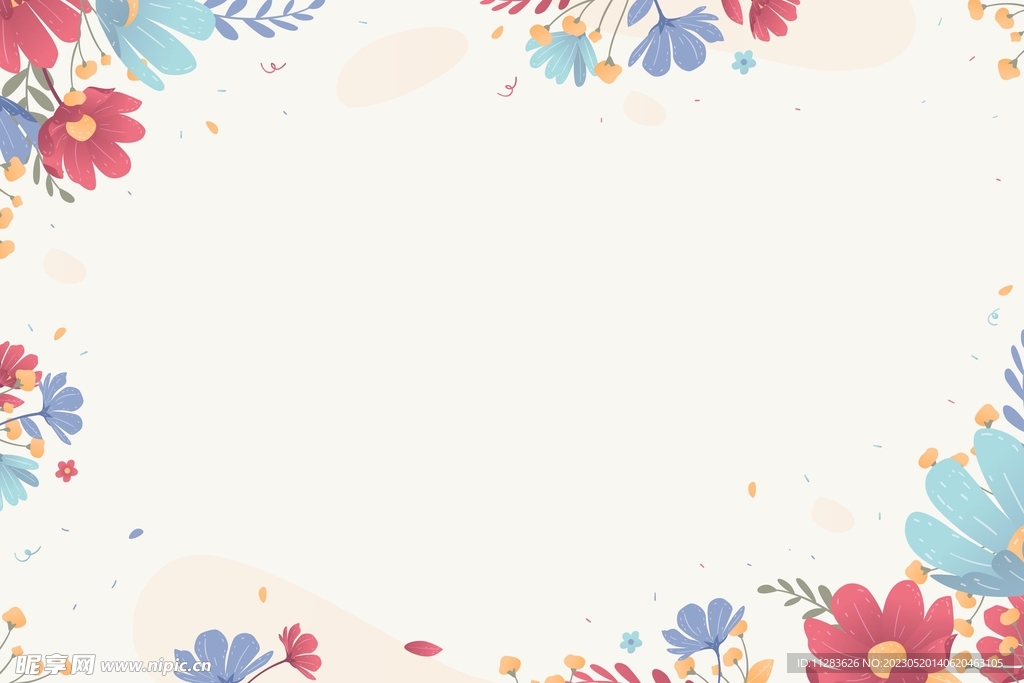 鲜花背景