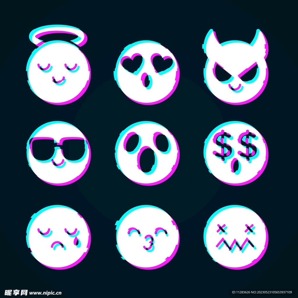 抖音风格表情