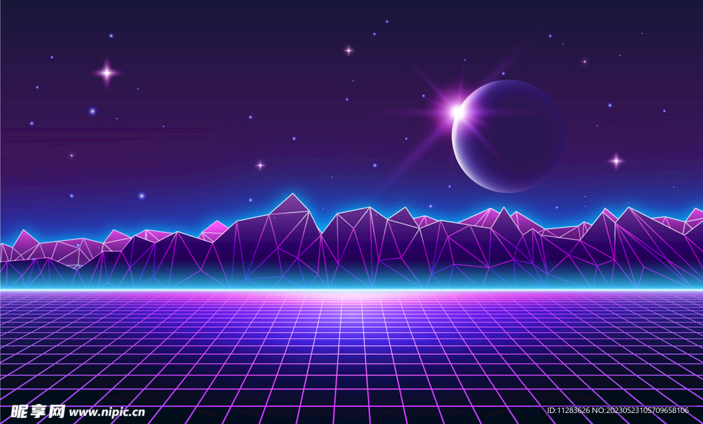 赛朋克背景