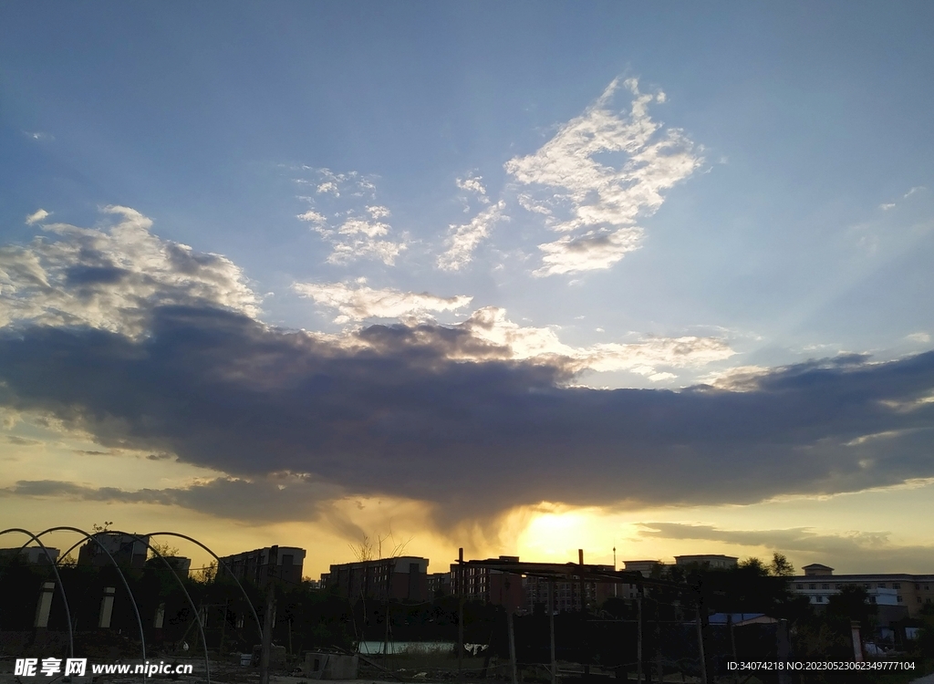 夕阳