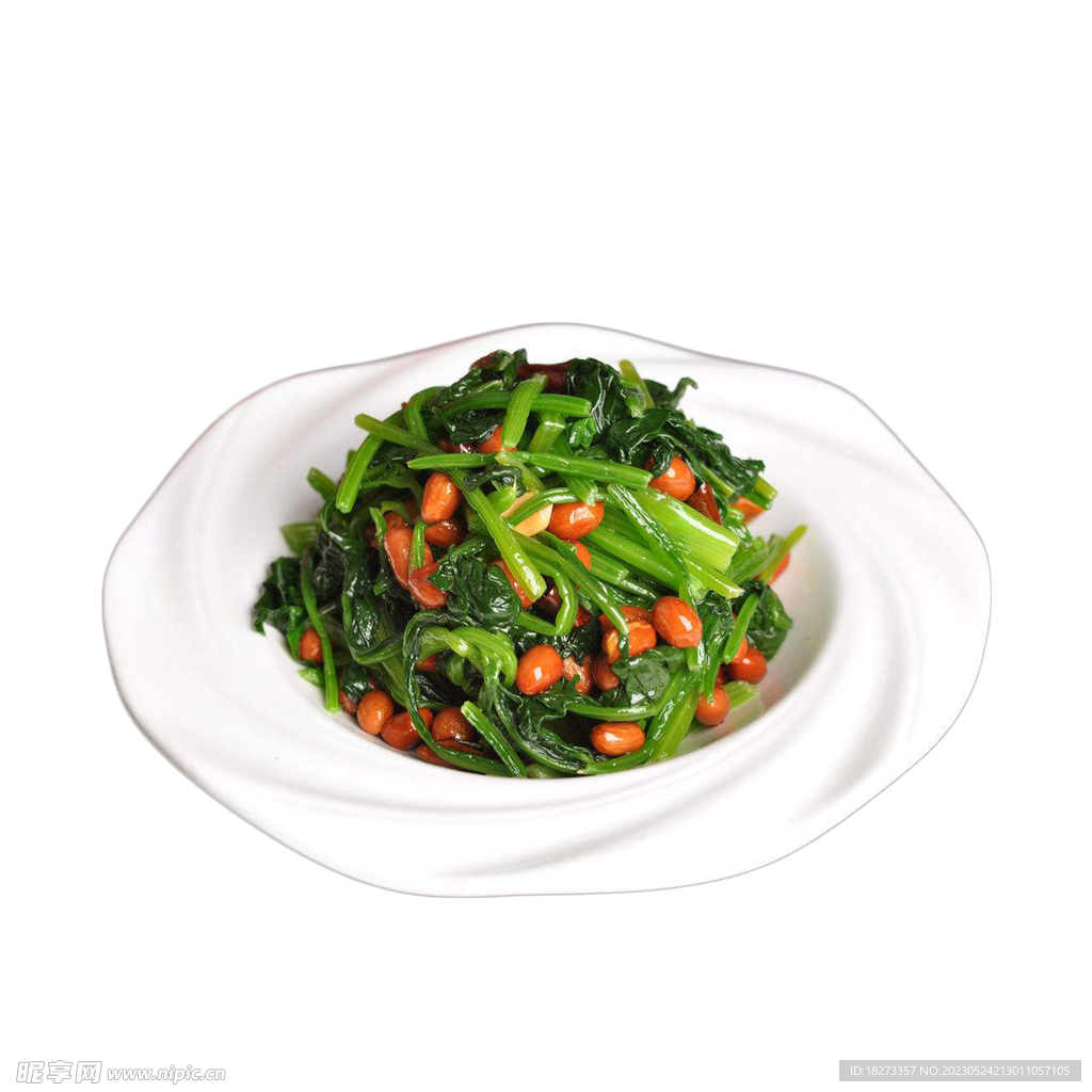 凉拌菠菜