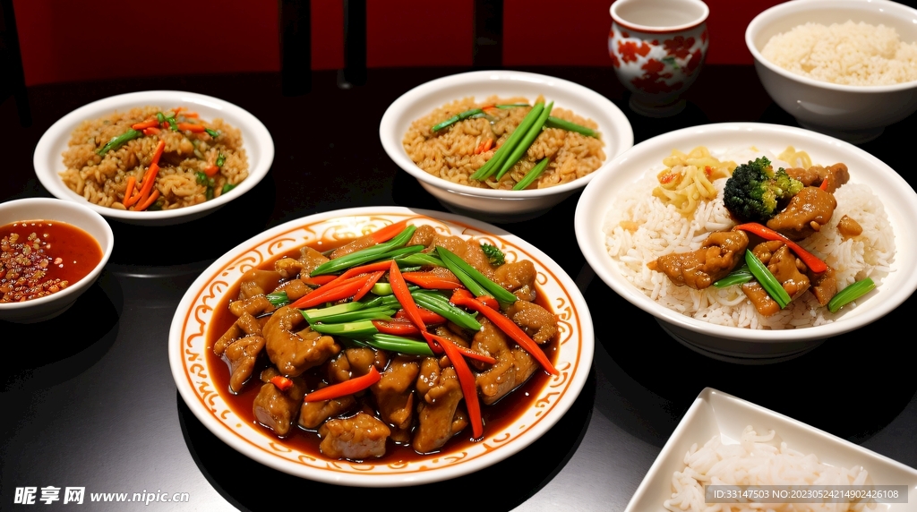 餐饮菜品美食炒菜饭店炒肉