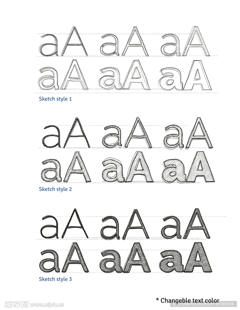 3D特效字体