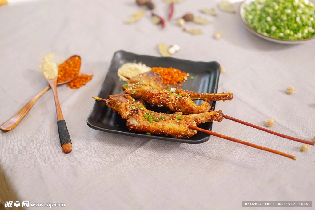 烤羊排