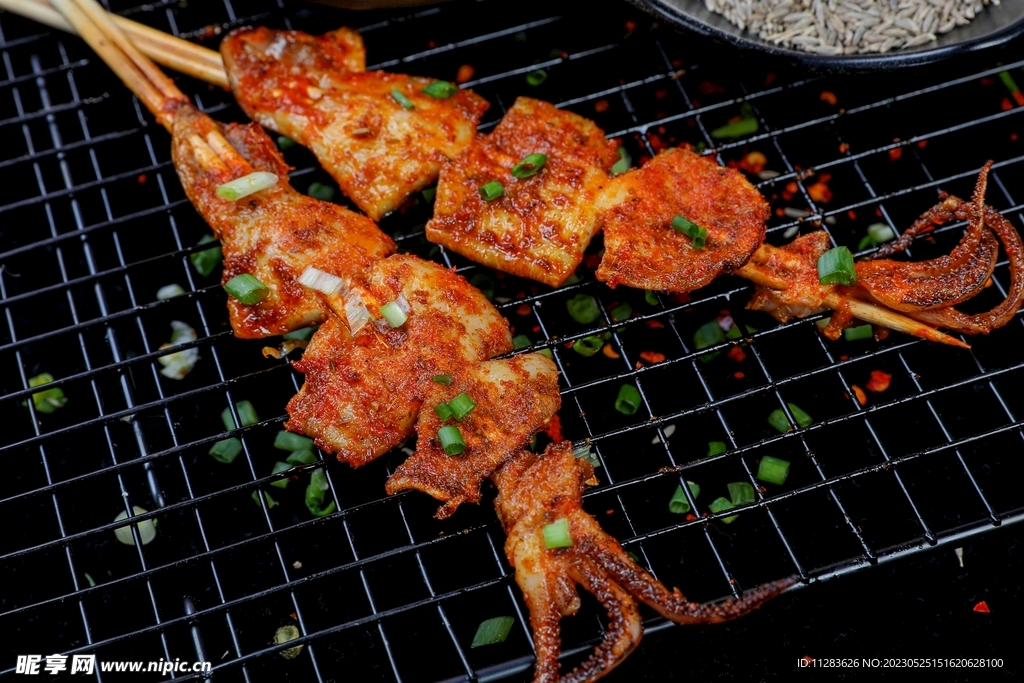 烧烤美食图