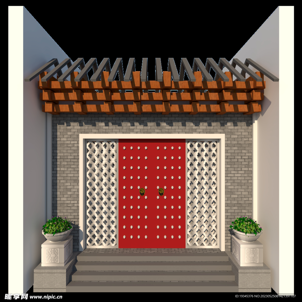 新中式门楼