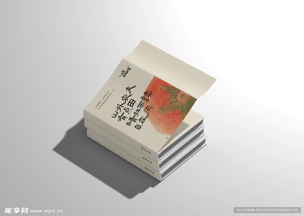 硬壳书籍VI样机