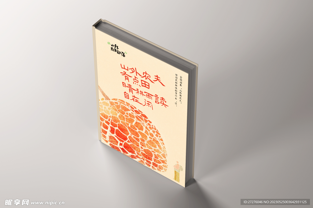 硬壳书籍VI样机