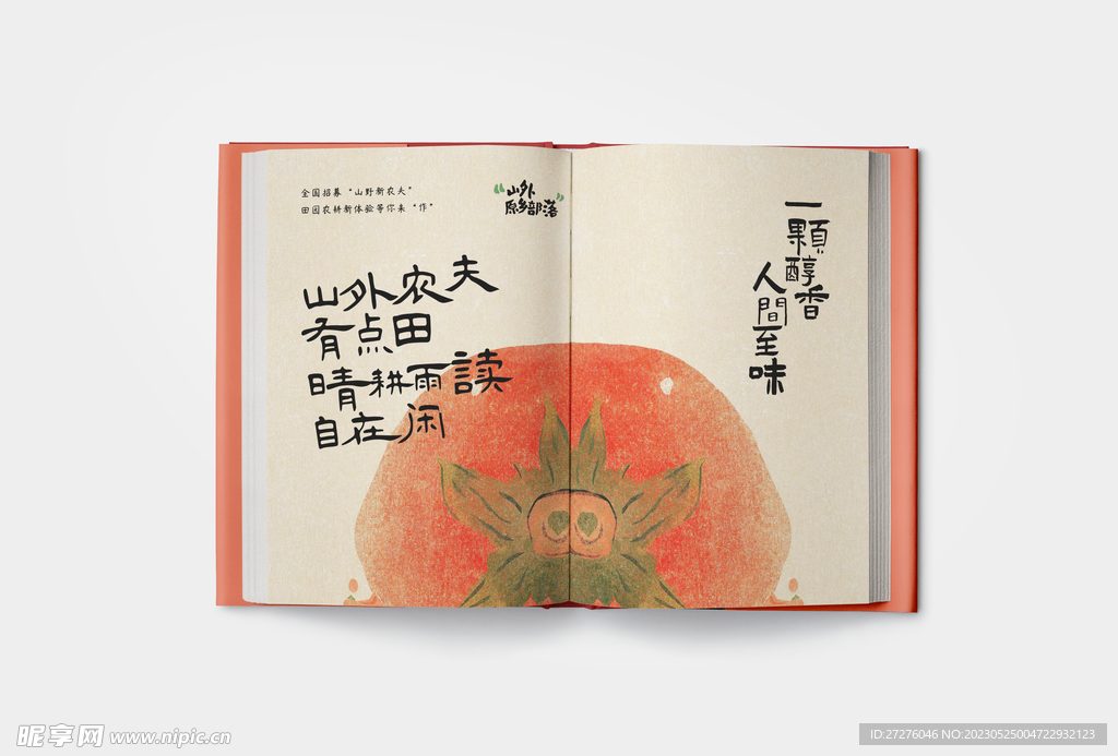 硬壳书籍VI样机