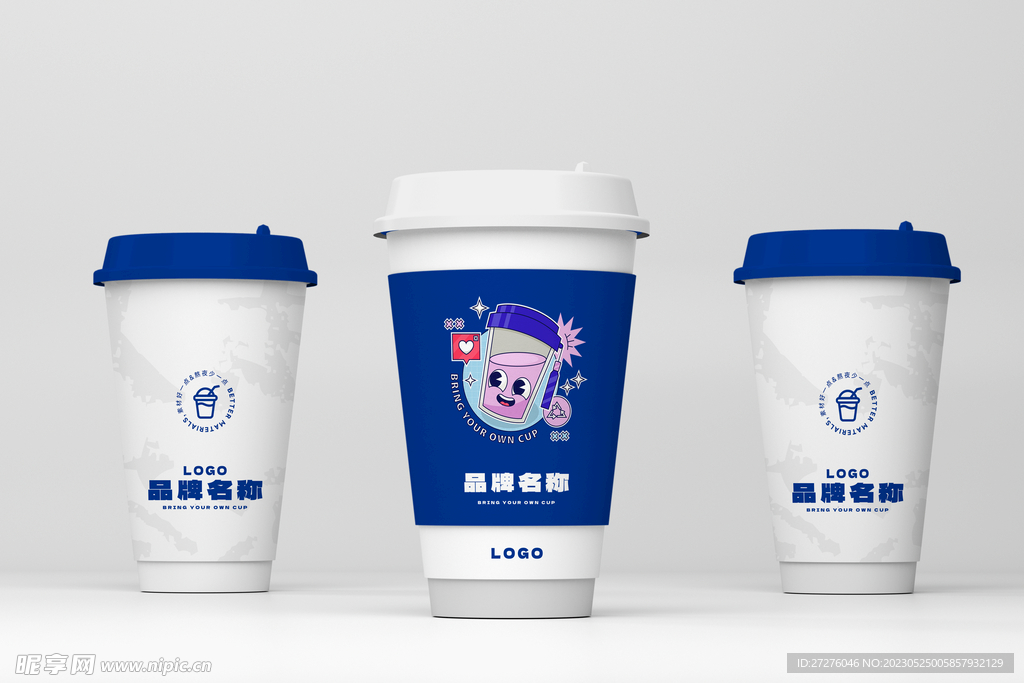 奶茶包装VI样机