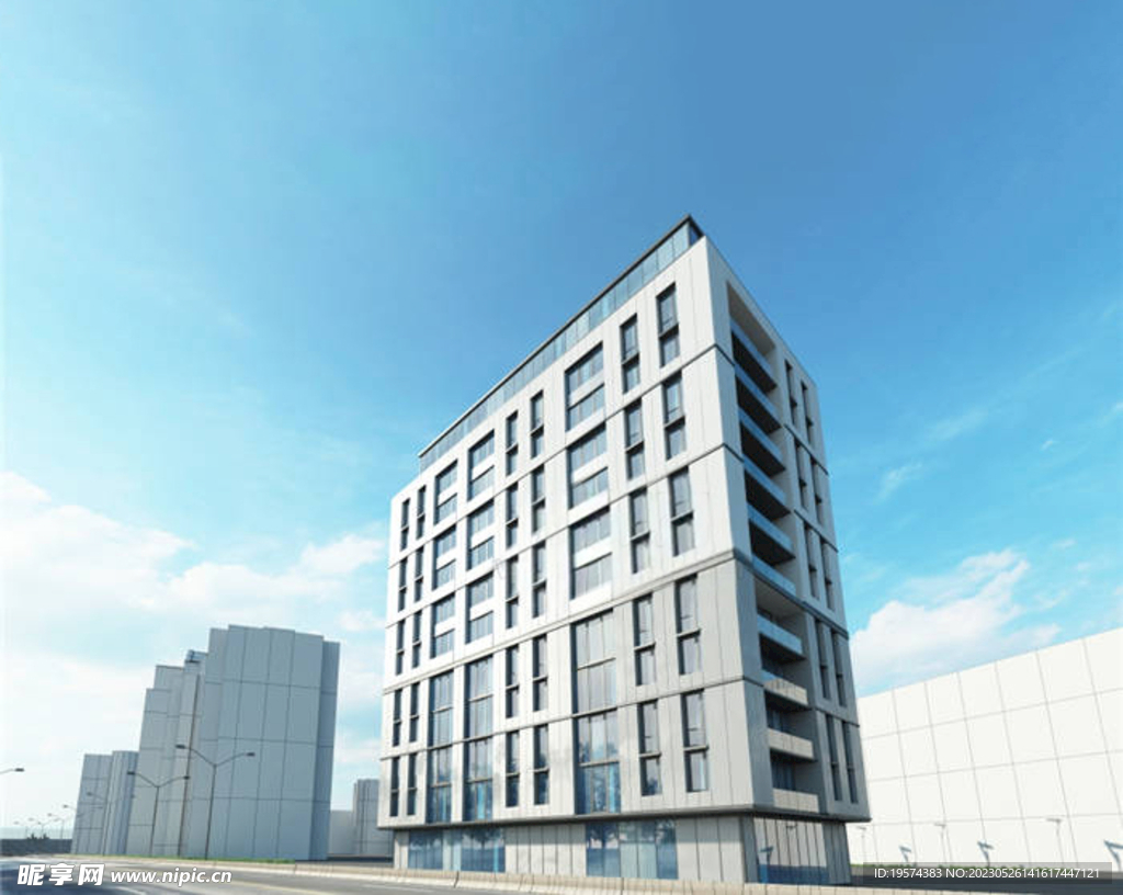  C4D模型 商场 