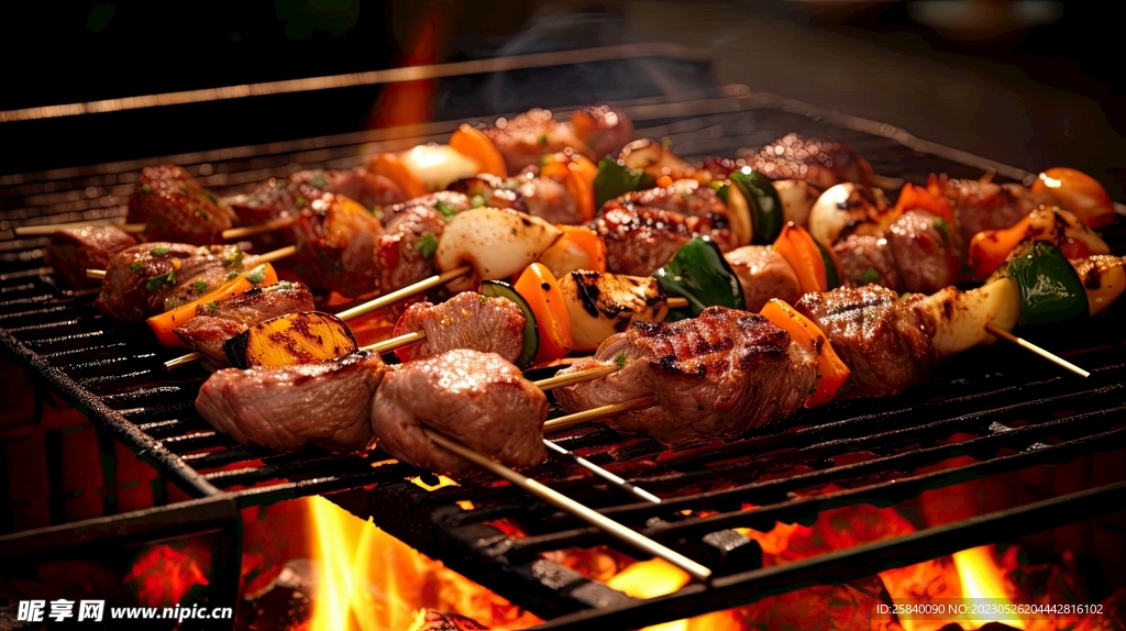 烧烤羊肉串