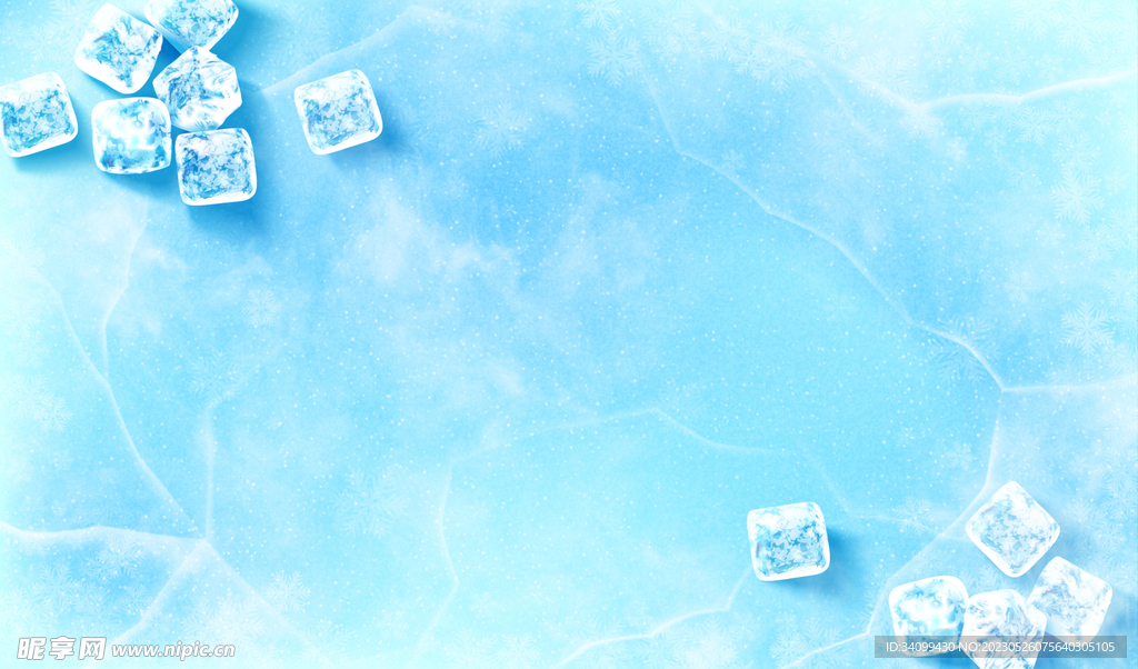 冰块素材