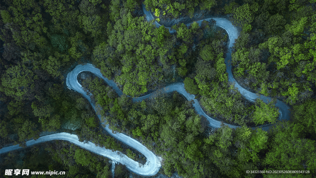 蜿蜒山路