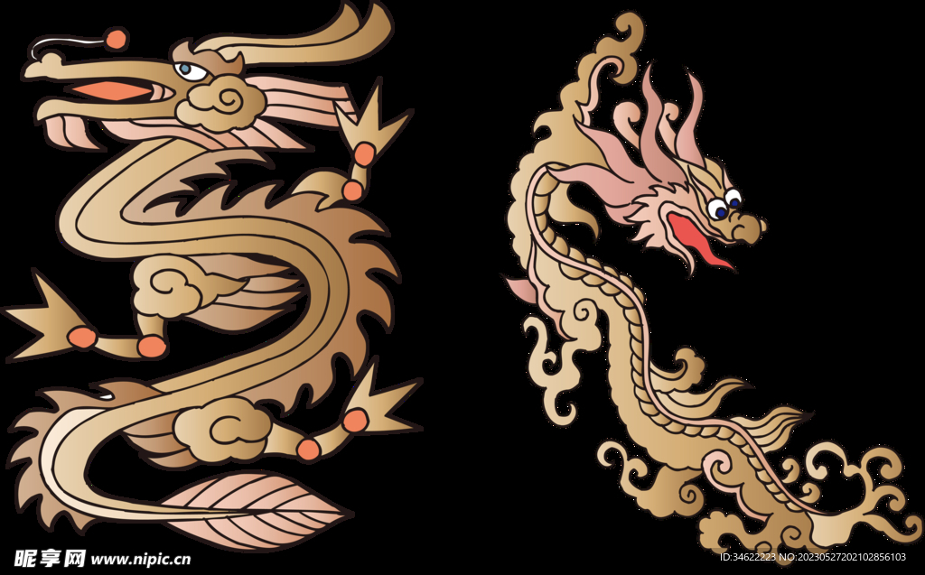 龙年龙纹