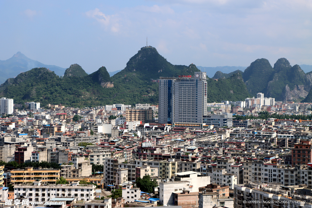 贺州城市风光