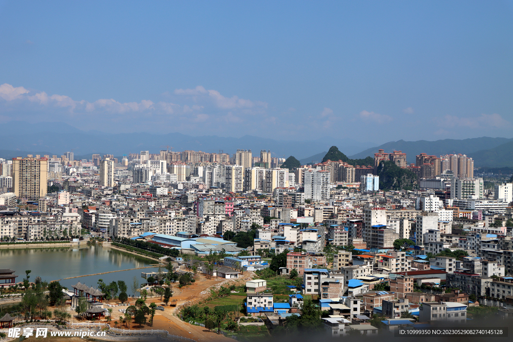 贺州城市风光