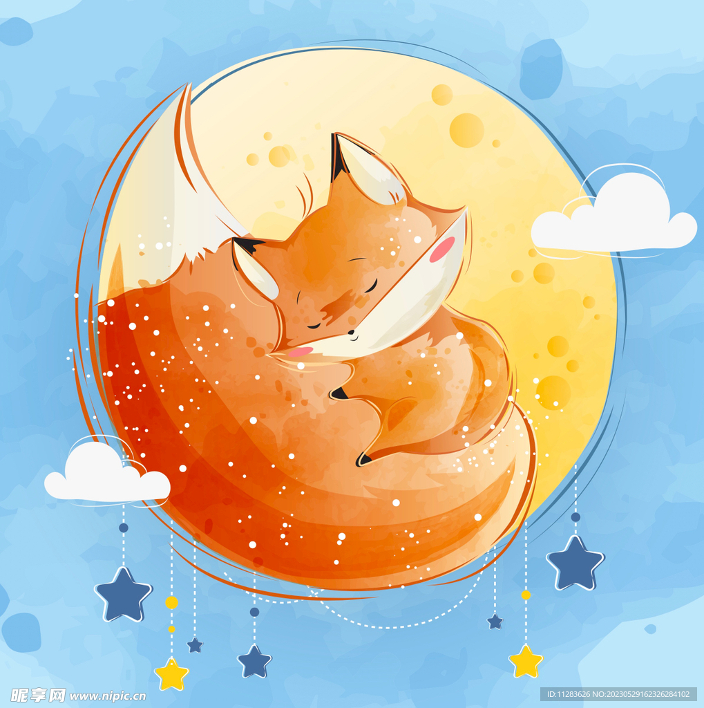 狐狸插画