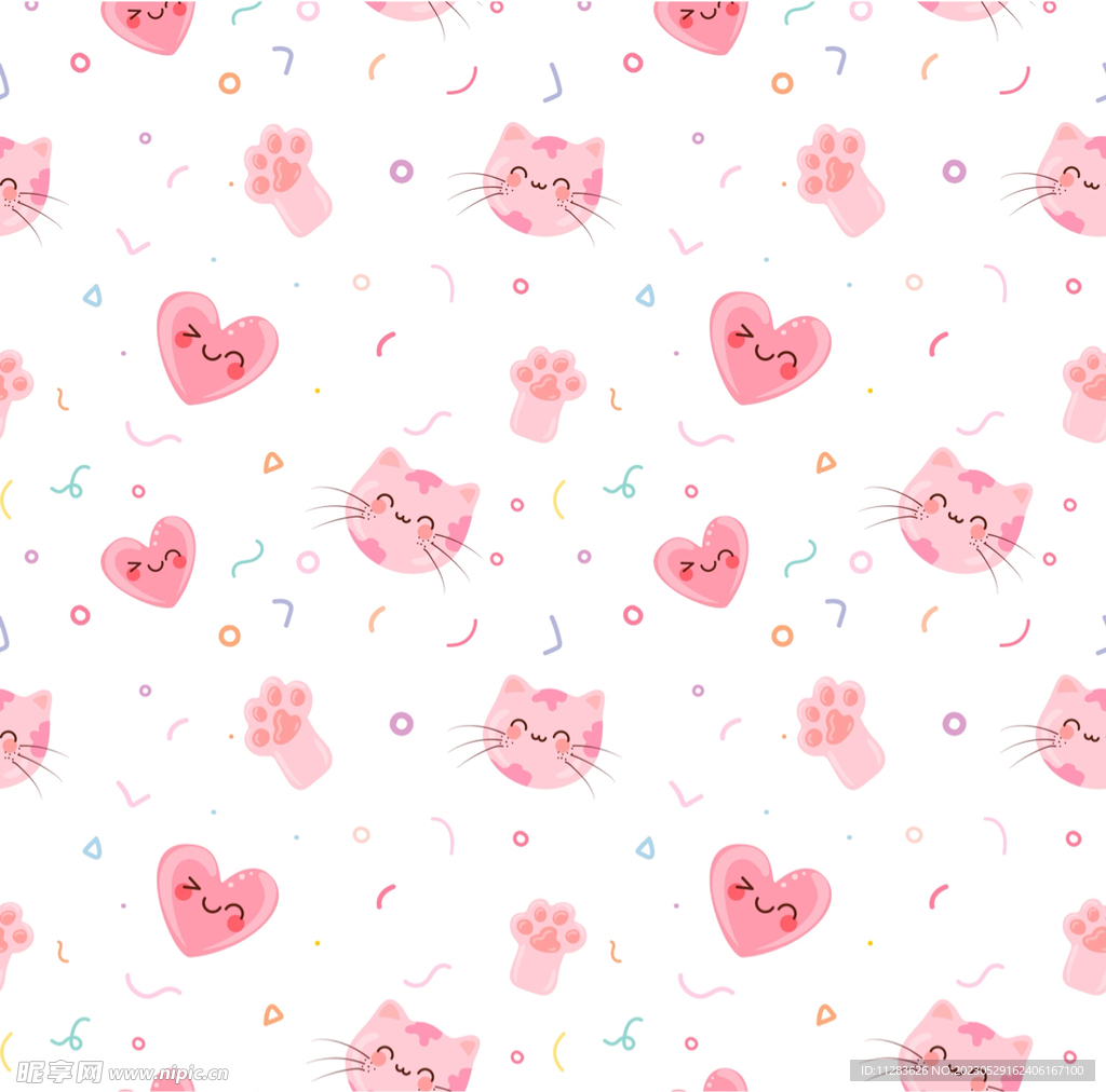 猫咪可爱图案