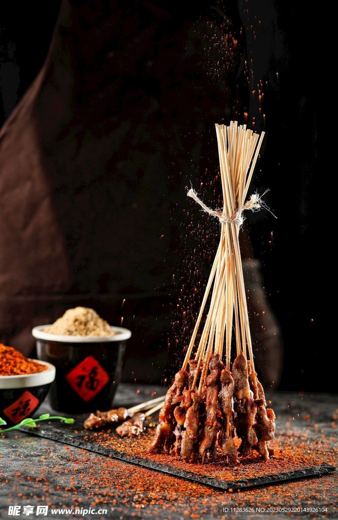 烤串美食