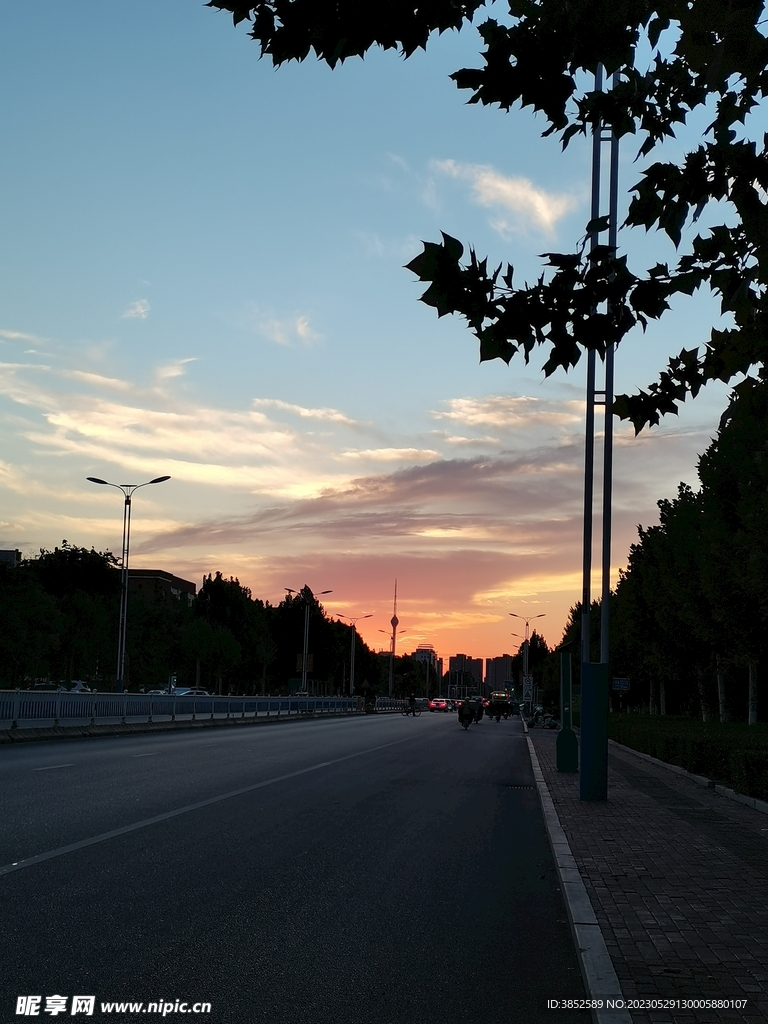 夕阳