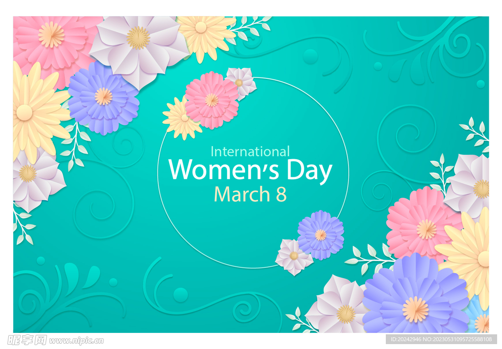 女神节海报