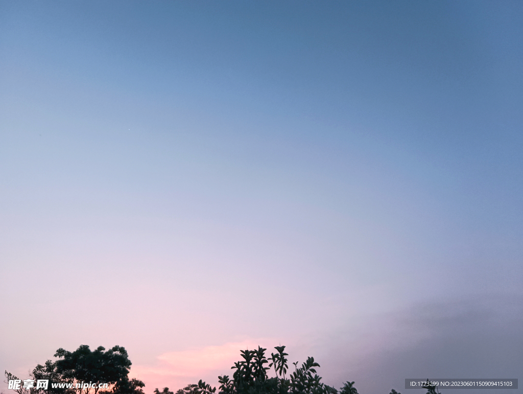 晚霞