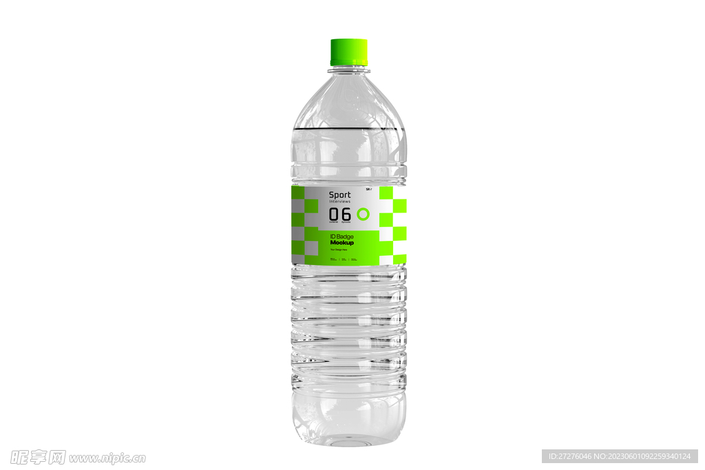 纯净水瓶样机