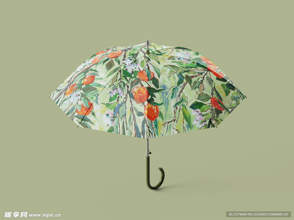 雨伞样机