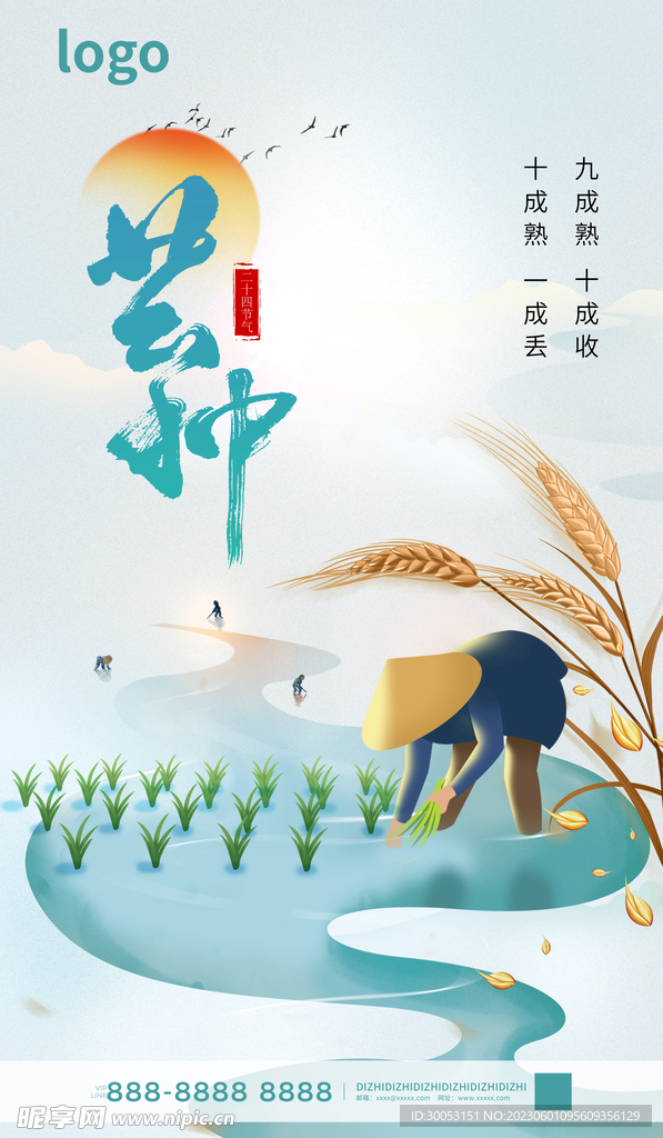 芒种海报