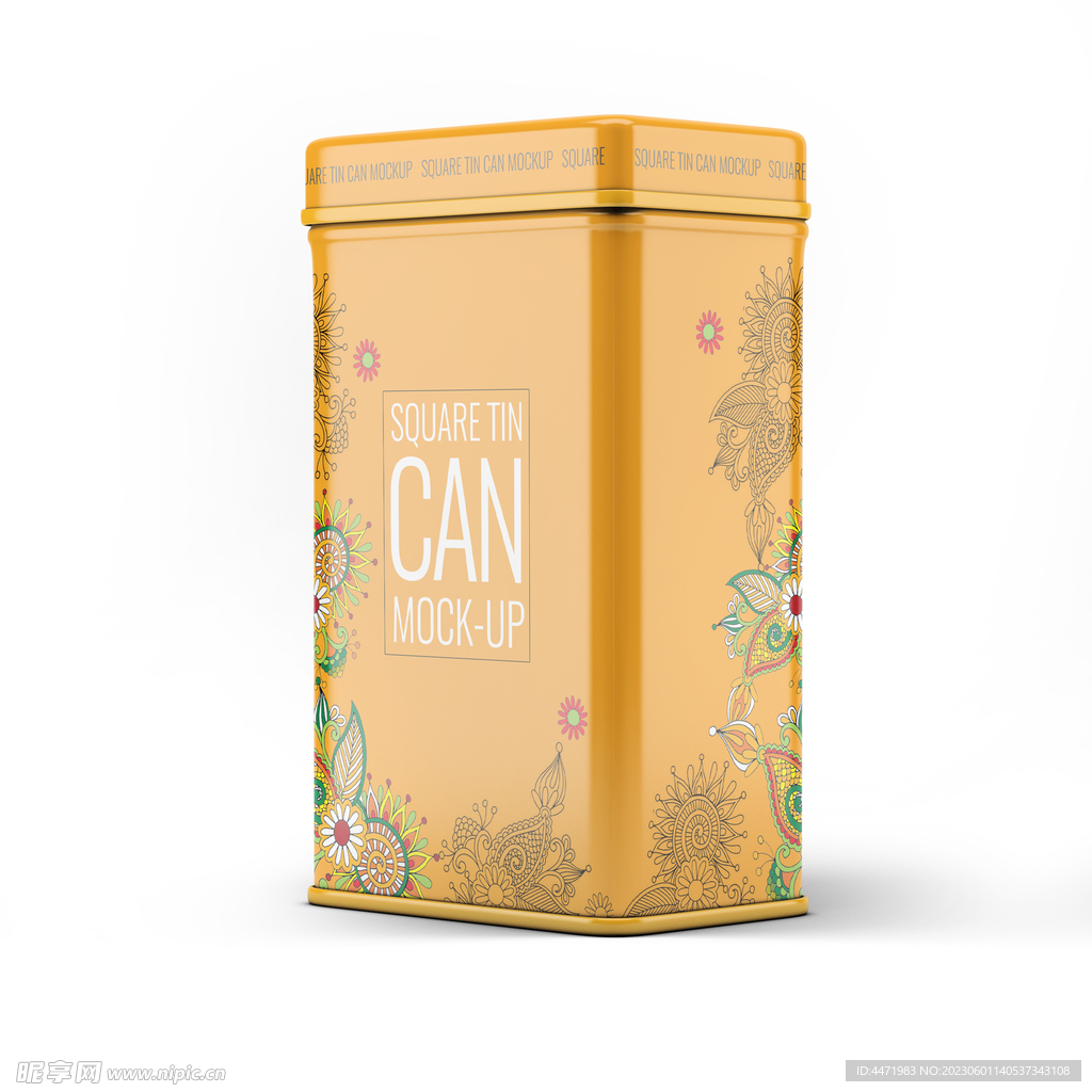 茶叶铁罐样机 