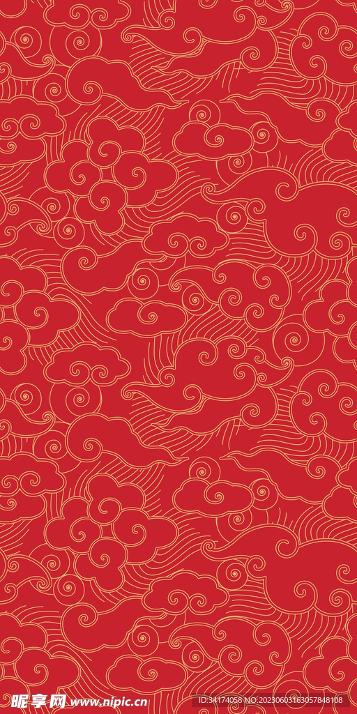 红色背景
