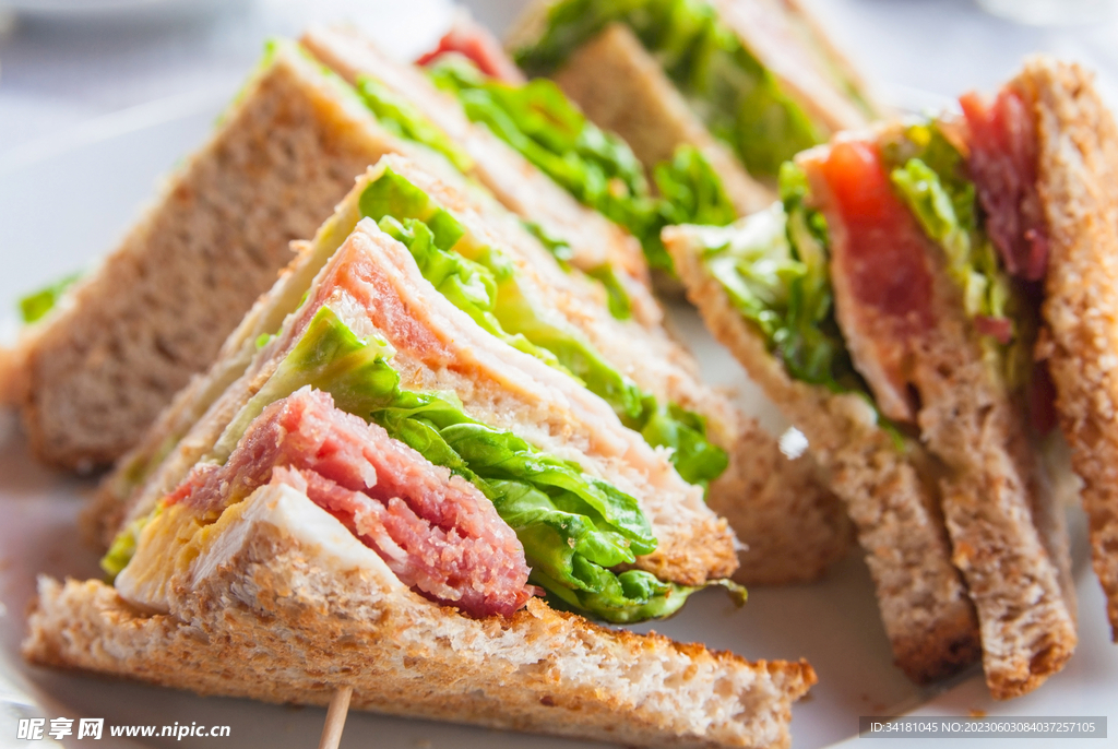 三明治图片