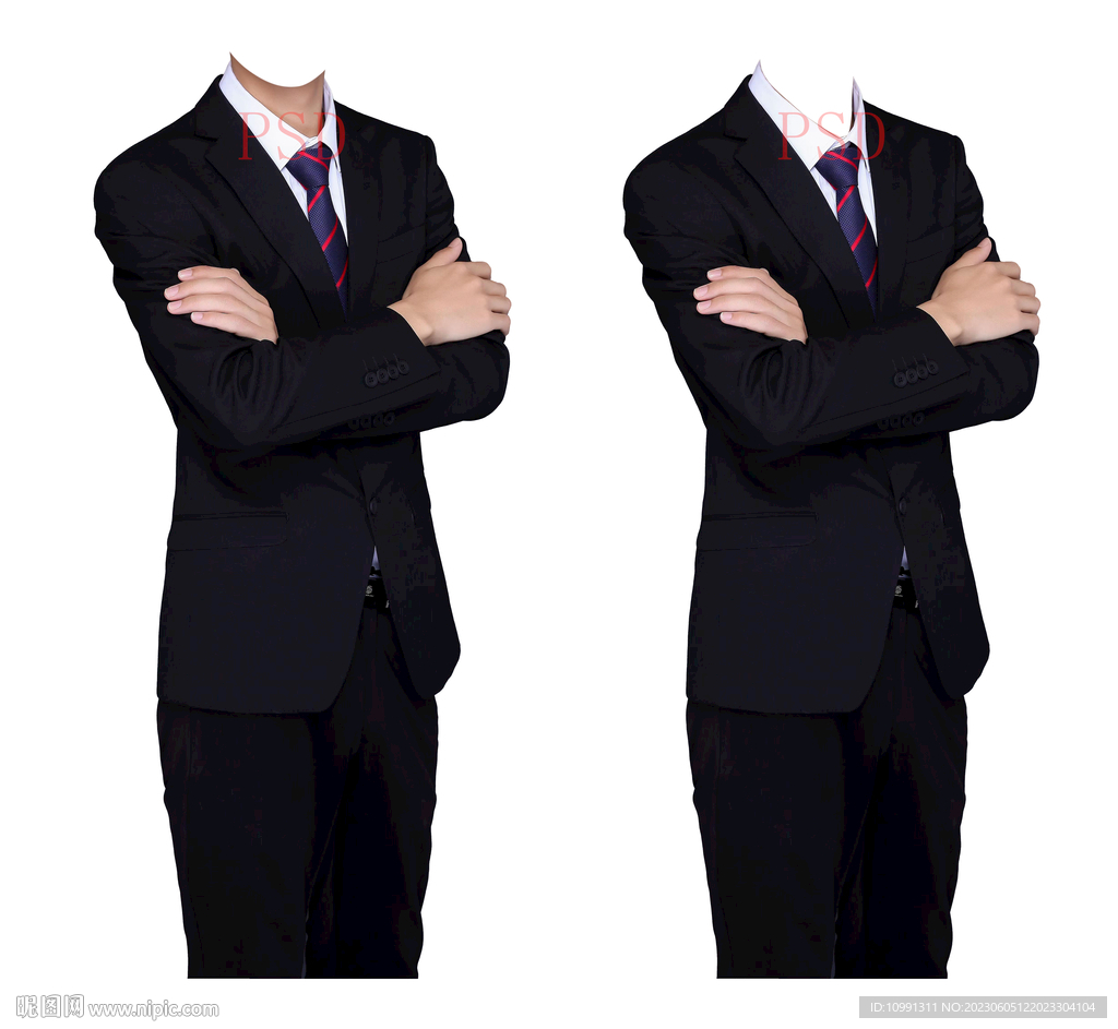 形象照西装男psd