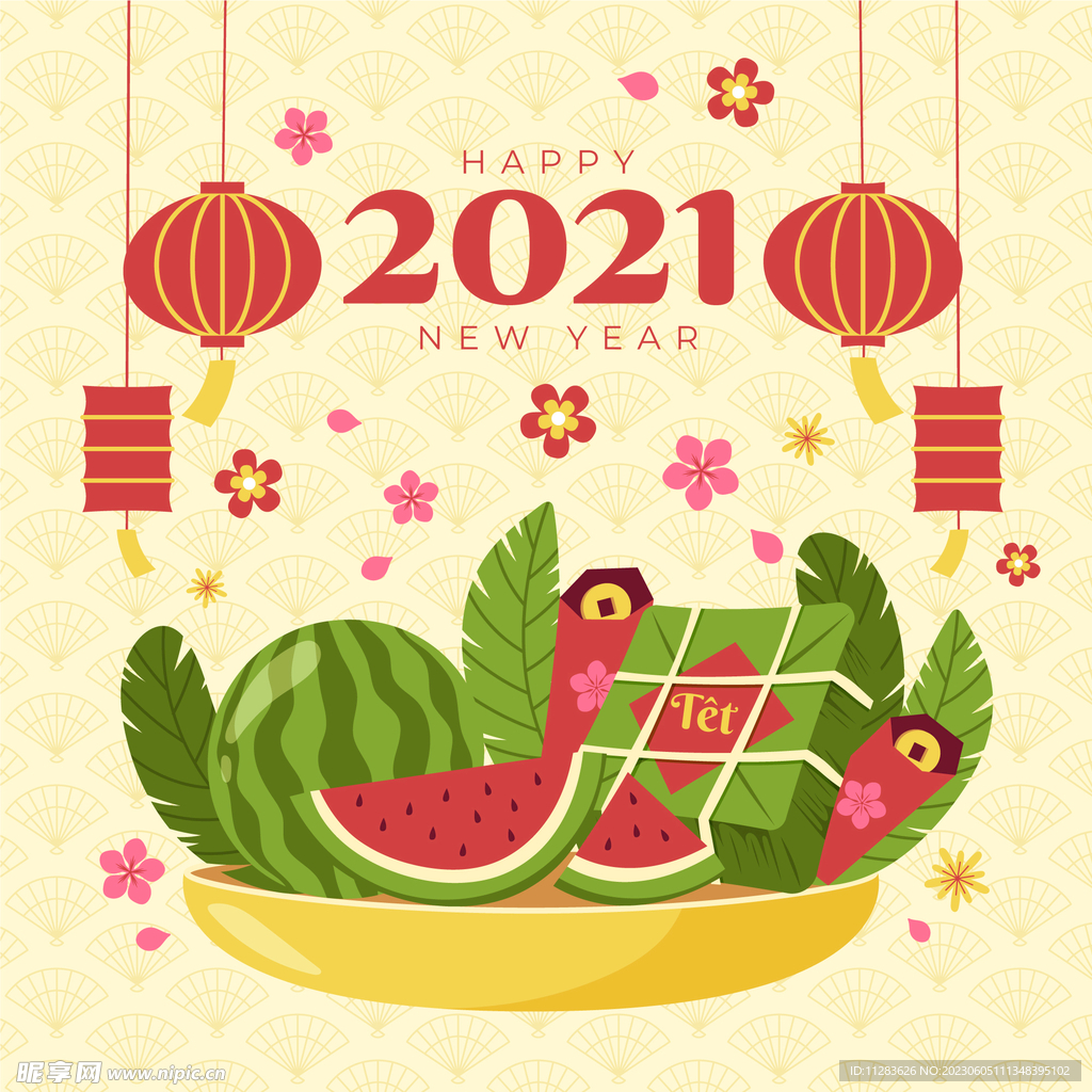 西瓜插画